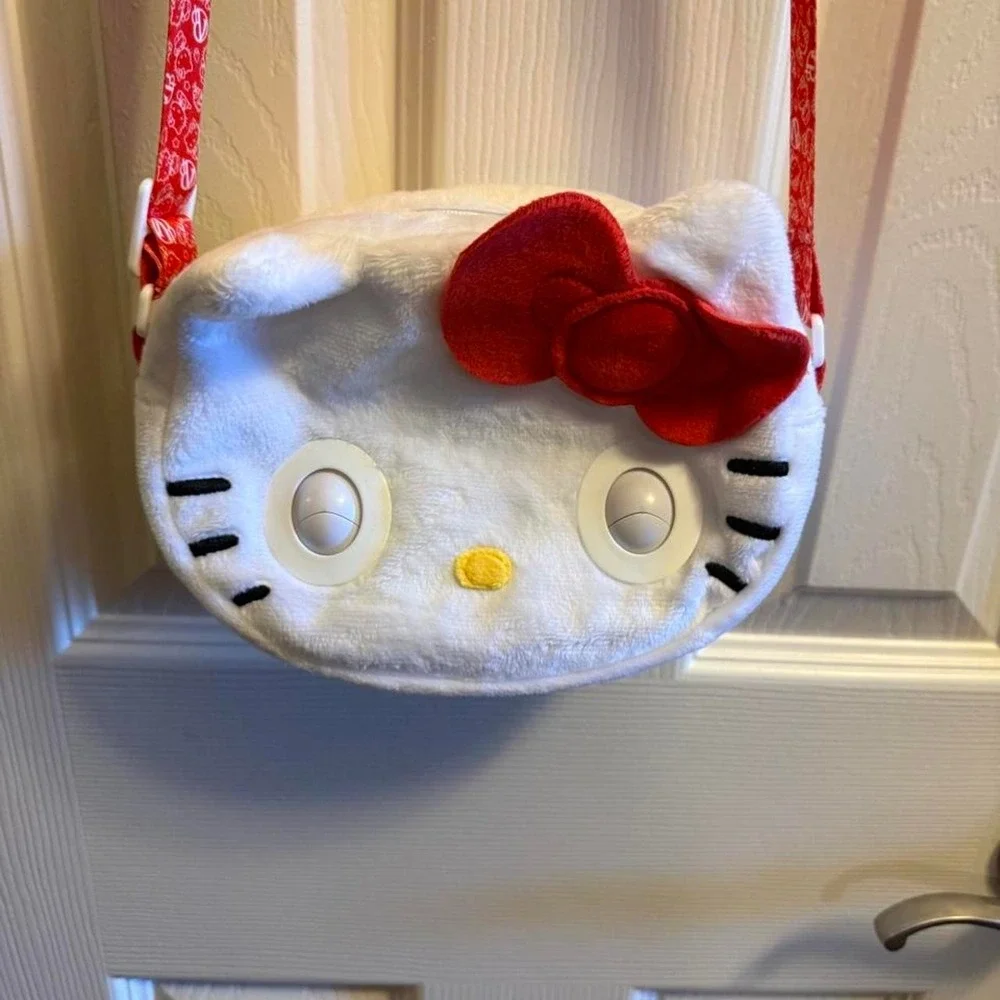 Talking hello kitty crossbody purse